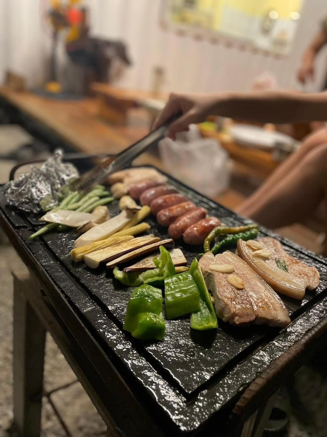 嘉義竹崎白樹腳驛棧萬坪生態包棟烤肉親子民宿 Fujin Extérieur photo